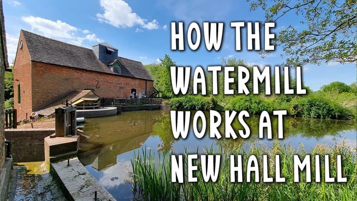 Video: how the watermill works at New Hall Mill